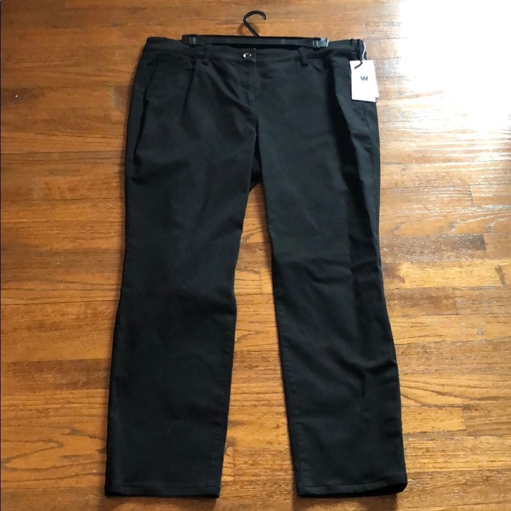 Black Worth Pants 